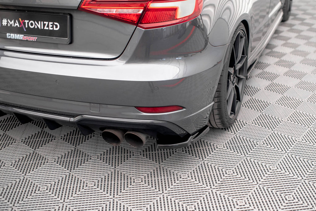 Maxton Design Splitters laterales traseros V.1 para Audi S3 Sportback 8V Facelift - imagen 1