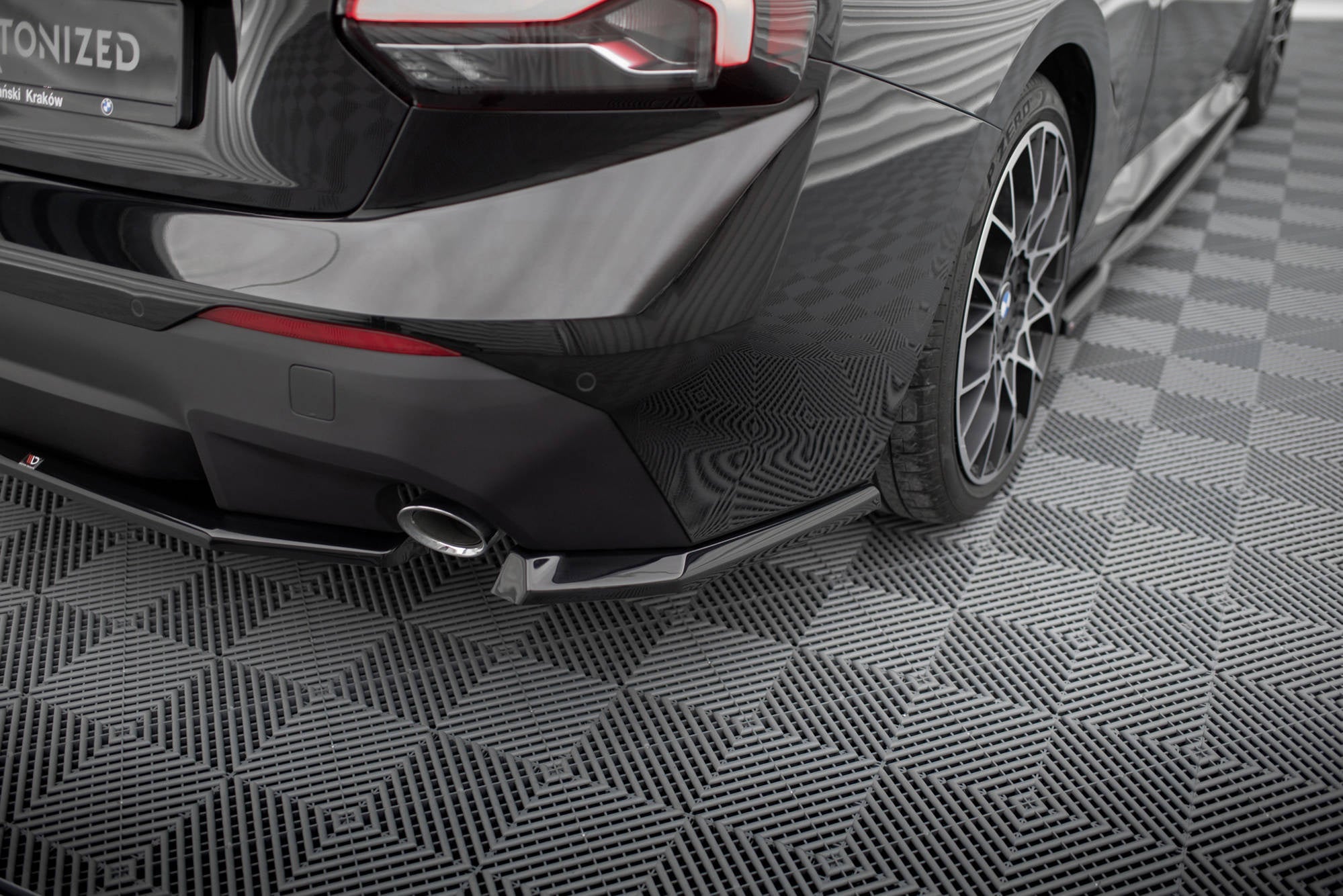 Maxton Design Splitters laterales traseros V.1 para BMW 2 Coupe G42 - imagen 1