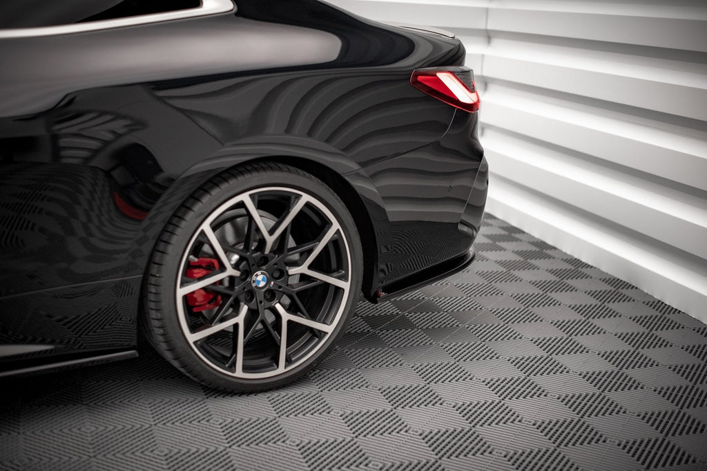 Maxton Design Splitters laterales traseros V.1 para BMW 4 M-Pack G22 / G23 / G22 Facelift / G23 Facelift - imagen 1
