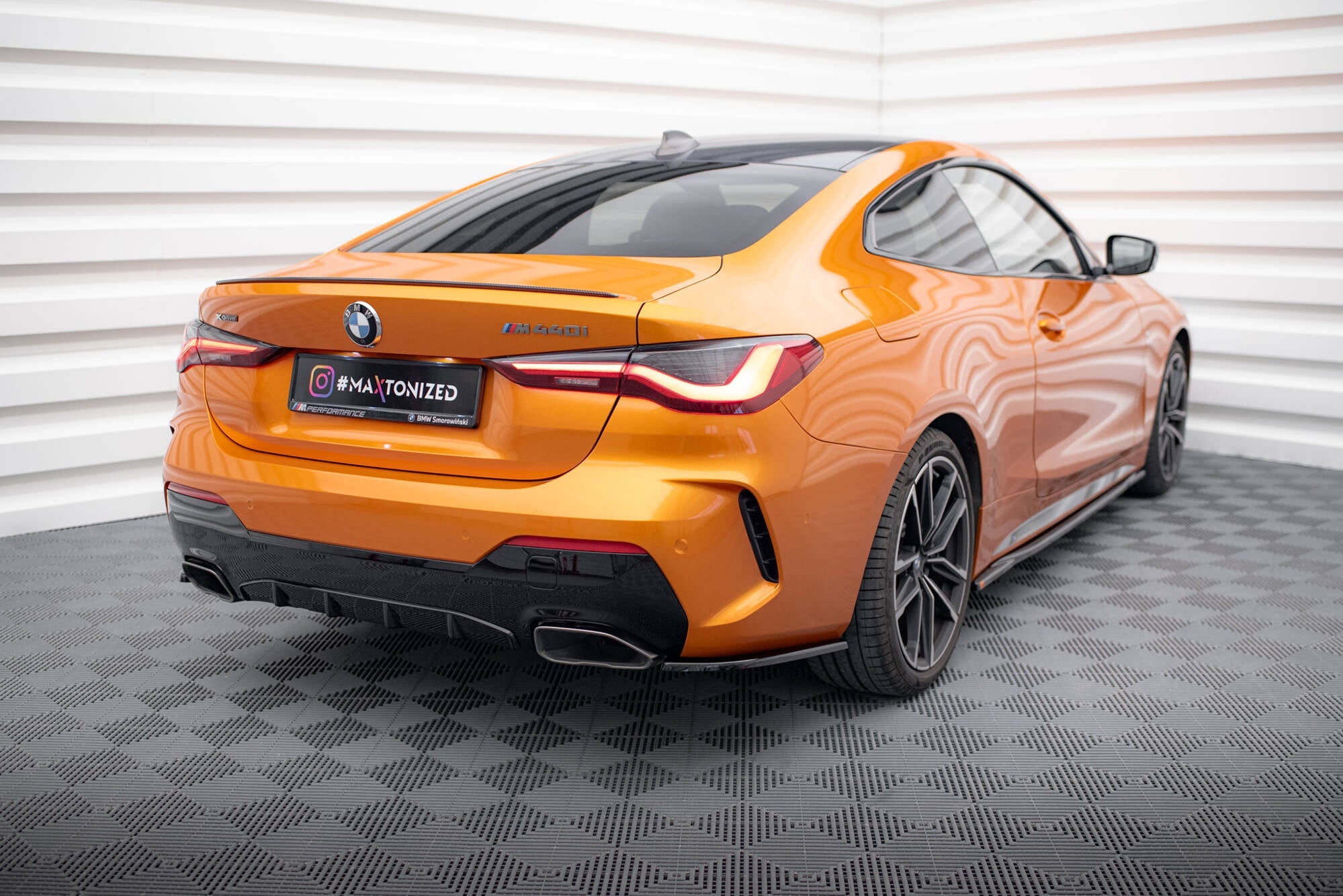 Maxton Design Splitters laterales traseros V.1 para BMW 4 M440i G22 / G23 / G22 Facelift / G23 Facelift - imagen 3