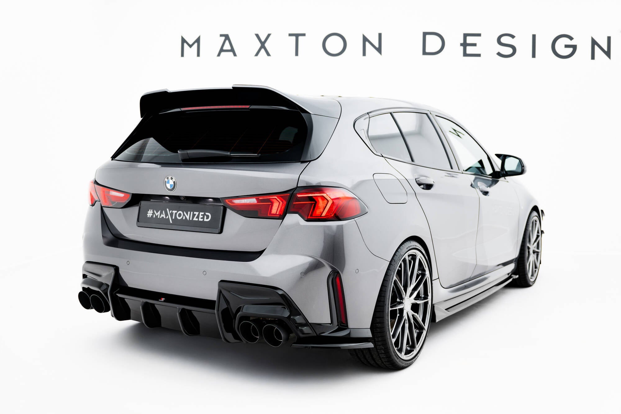Maxton Design Splitters laterales traseros V.1 para BMW M135i F70 - imagen 2