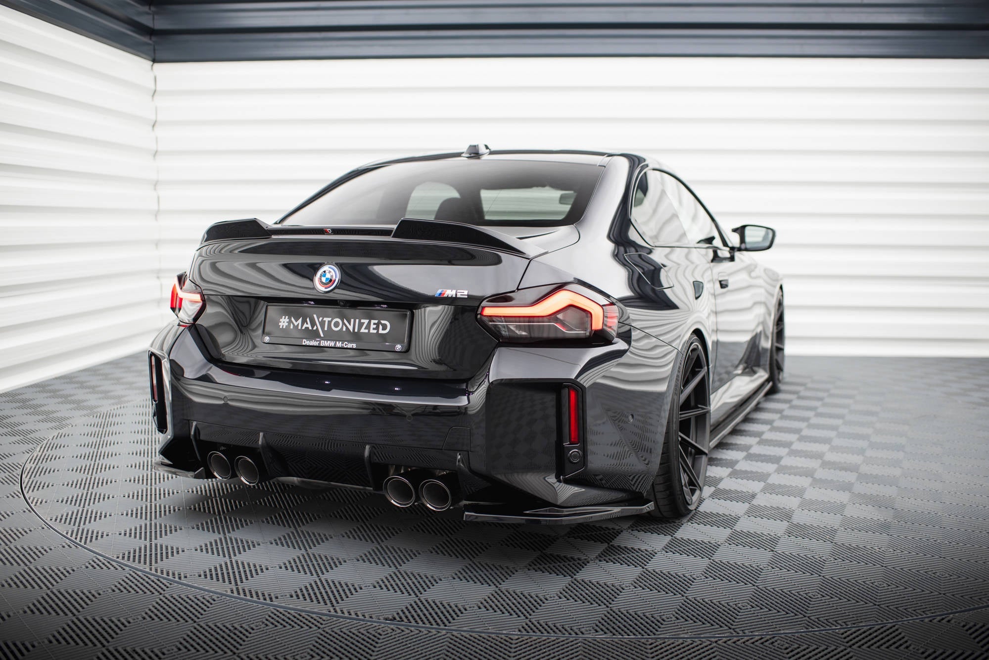 Maxton Design Splitters laterales traseros V.1 para BMW M2 G87 - imagen 2