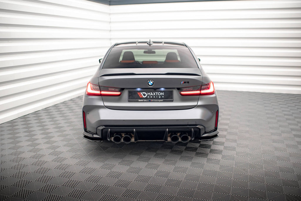 Maxton Design Splitters laterales traseros V.1 para BMW M3 Sedan / Touring G80 / G81 - imagen 2