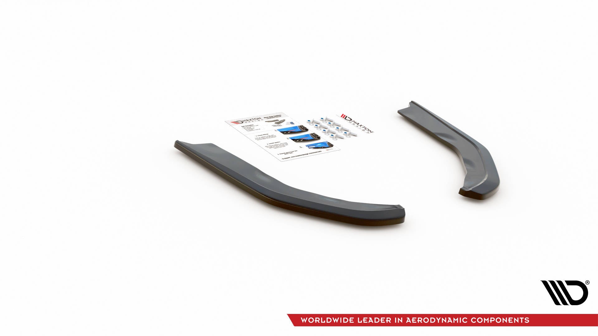 Maxton Design Splitters laterales traseros V.1 para BMW M3 Sedan / Touring G80 / G81 - imagen 4