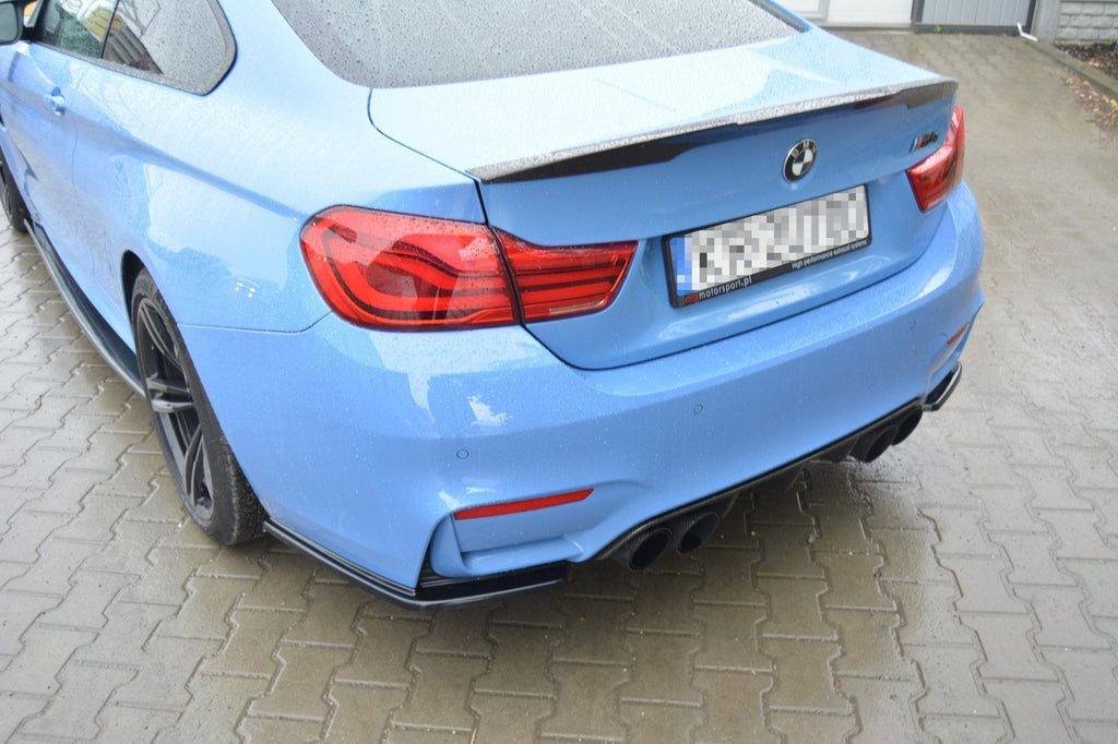 Maxton Design Splitters laterales traseros V.1 para BMW M4 F82 - imagen 2
