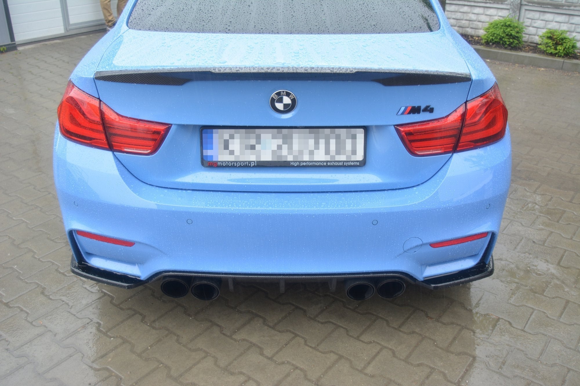 Maxton Design Splitters laterales traseros V.1 para BMW M4 F82 - imagen 4