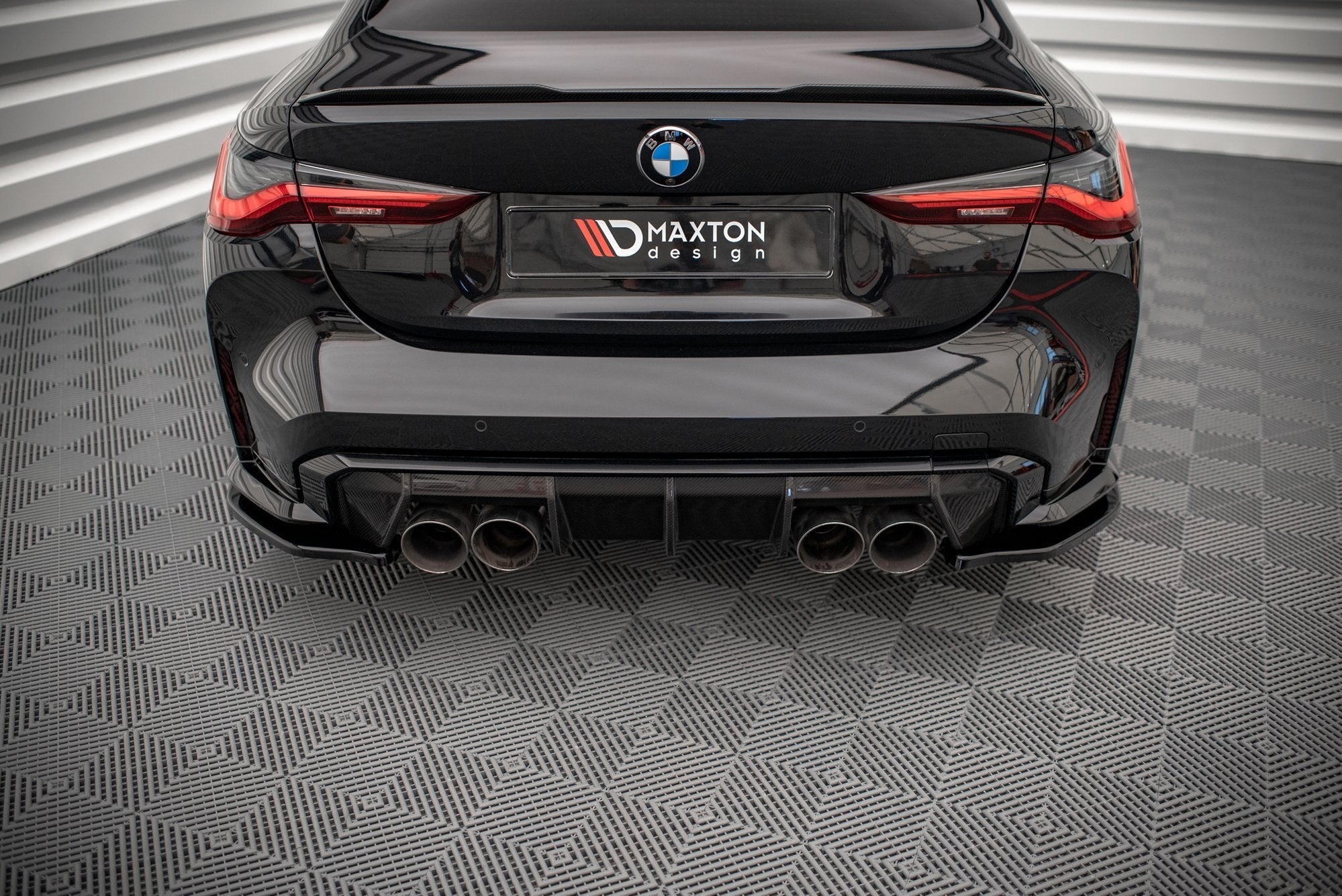 Maxton Design Splitters laterales traseros V.1 para BMW M4 G82 / G82 Facelift - imagen 2