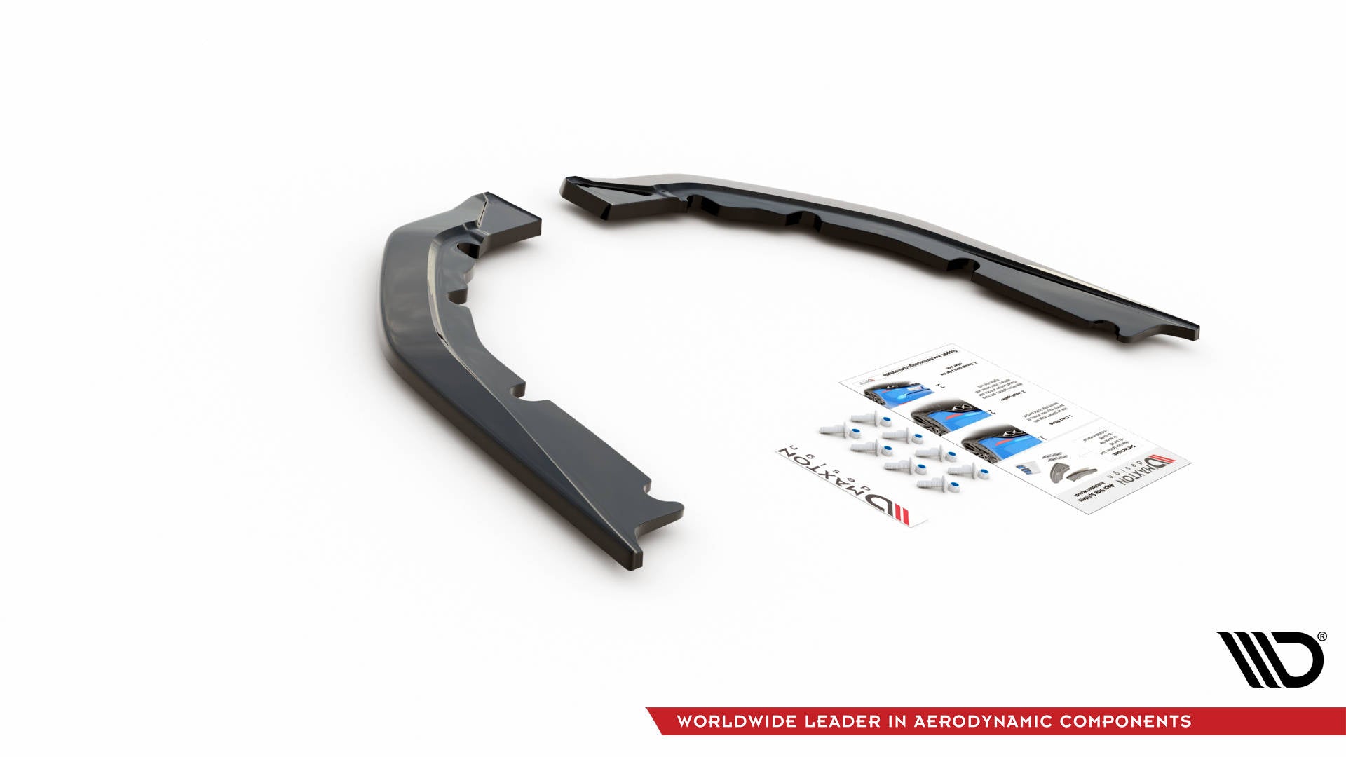 Maxton Design Splitters laterales traseros V.1 para BMW M4 G82 / G82 Facelift - imagen 4