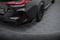 Maxton Design Splitters laterales traseros V.1 + Flaps para BMW M8 Gran Coupe F93 - imagen 1