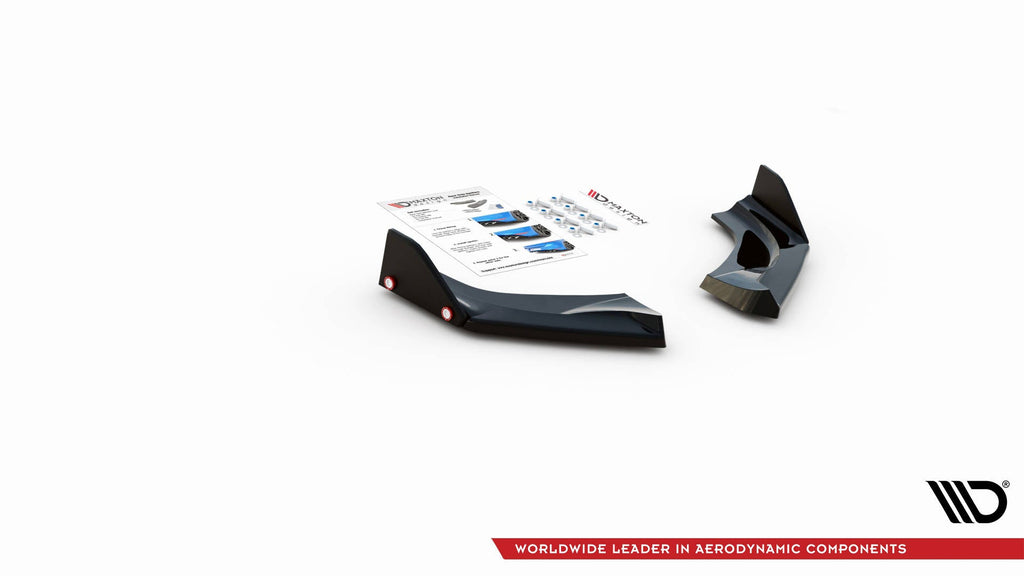 Maxton Design Splitters laterales traseros V.1 + Flaps para Hyundai I30 N Hatchback Mk3 Facelift - imagen 4