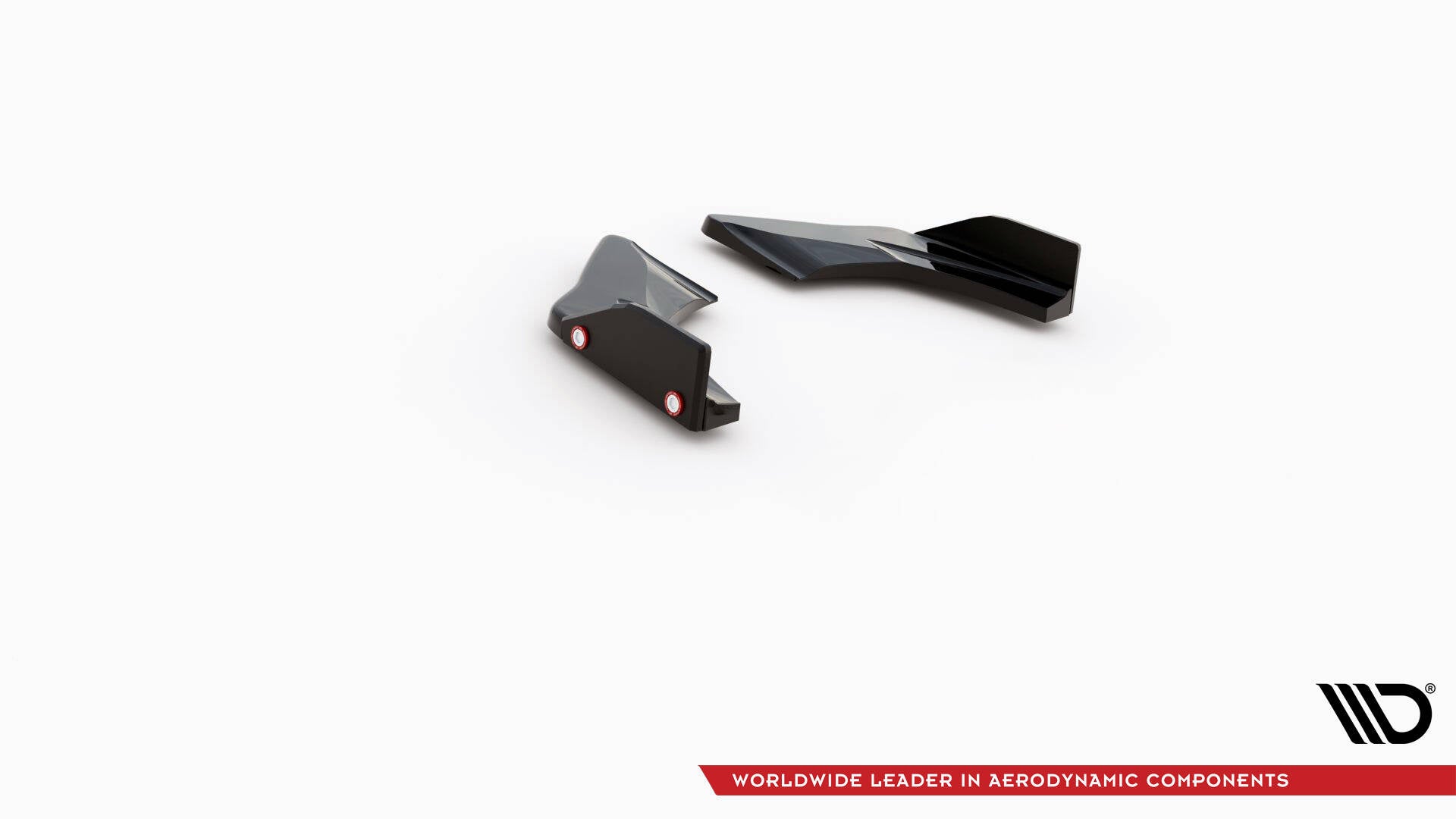 Maxton Design Splitters laterales traseros V.1 + Flaps para Volkswagen Golf GTI Clubsport Mk8 Facelift - imagen 5