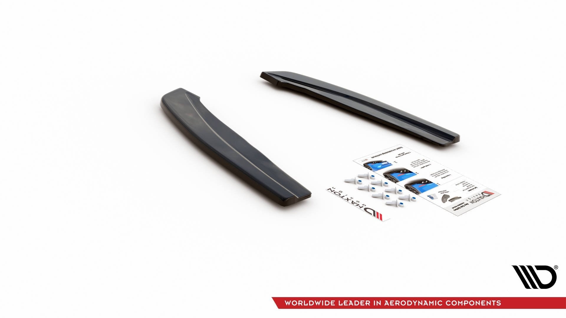 Maxton Design Splitters laterales traseros V.1 para Ford Focus ST-Line Estate Mk4 - imagen 4