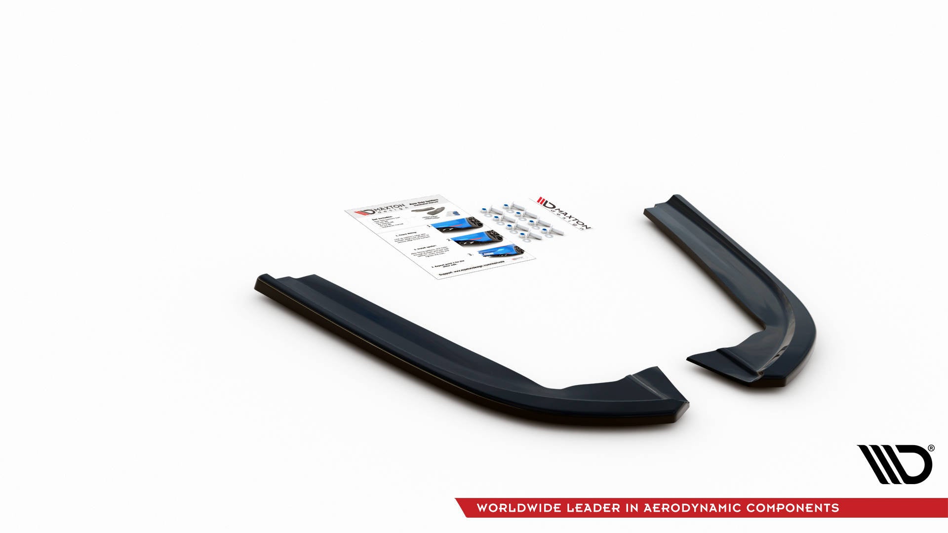 Maxton Design Splitters laterales traseros V.1 para Ford Mondeo ST-Line Mk5 Facelift - imagen 3