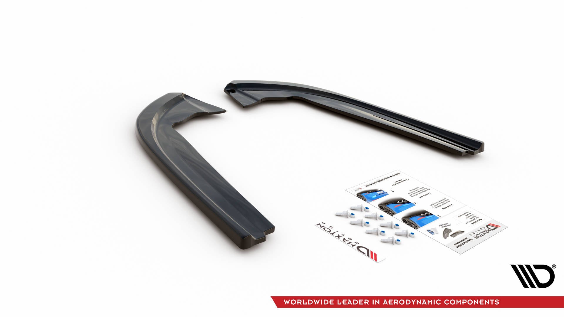 Maxton Design Splitters laterales traseros V.1 para Ford Mondeo ST-Line Mk5 Facelift - imagen 4