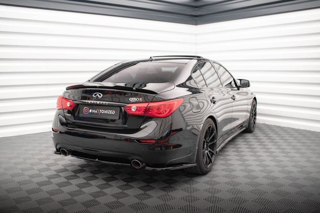Maxton Design Splitters laterales traseros V.1 para Infiniti Q50 S Mk1 - imagen 2