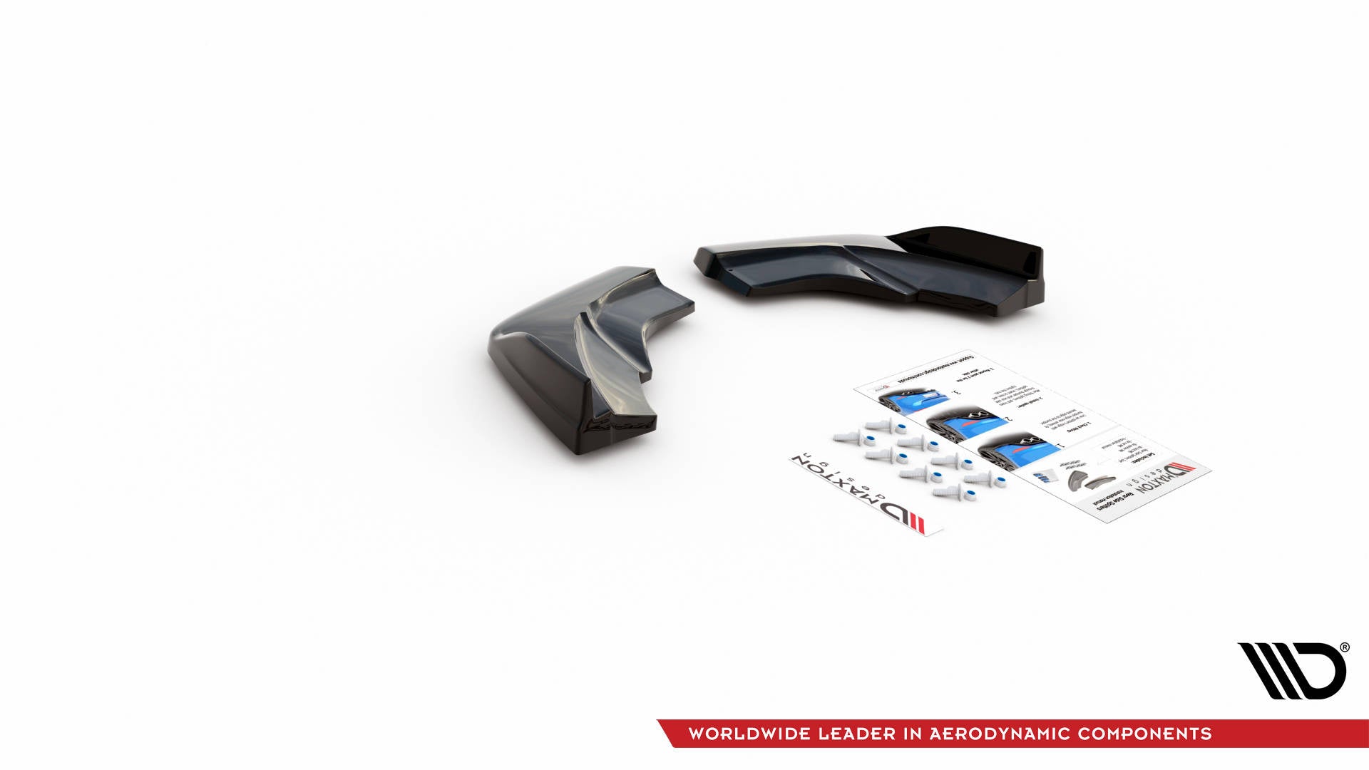 Maxton Design Splitters laterales traseros V.1 para Mercedes-Benz A W176 - imagen 5