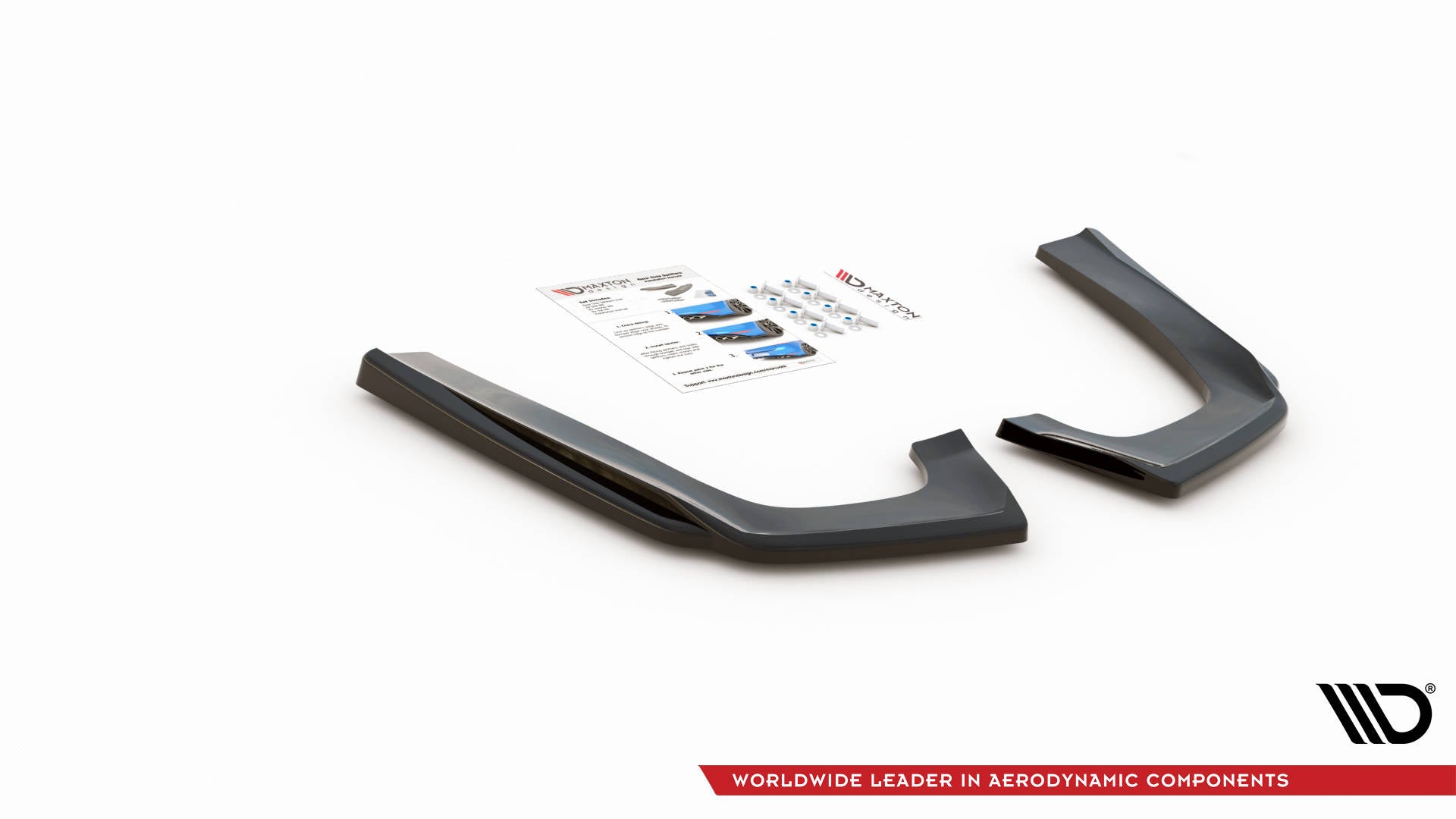 Maxton Design Splitters laterales traseros V.1 para Mercedes-Benz GLE Coupe 63AMG C292 - imagen 4