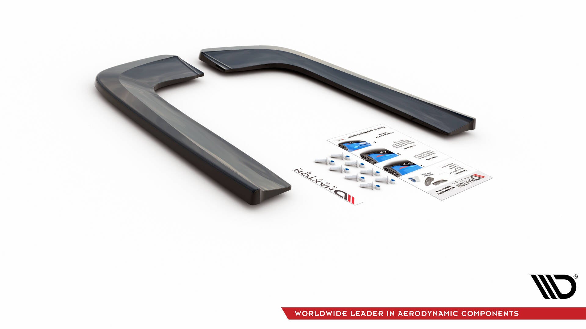Maxton Design Splitters laterales traseros V.1 para Mercedes-Benz V-Class AMG-Line W447 Facelift - imagen 5