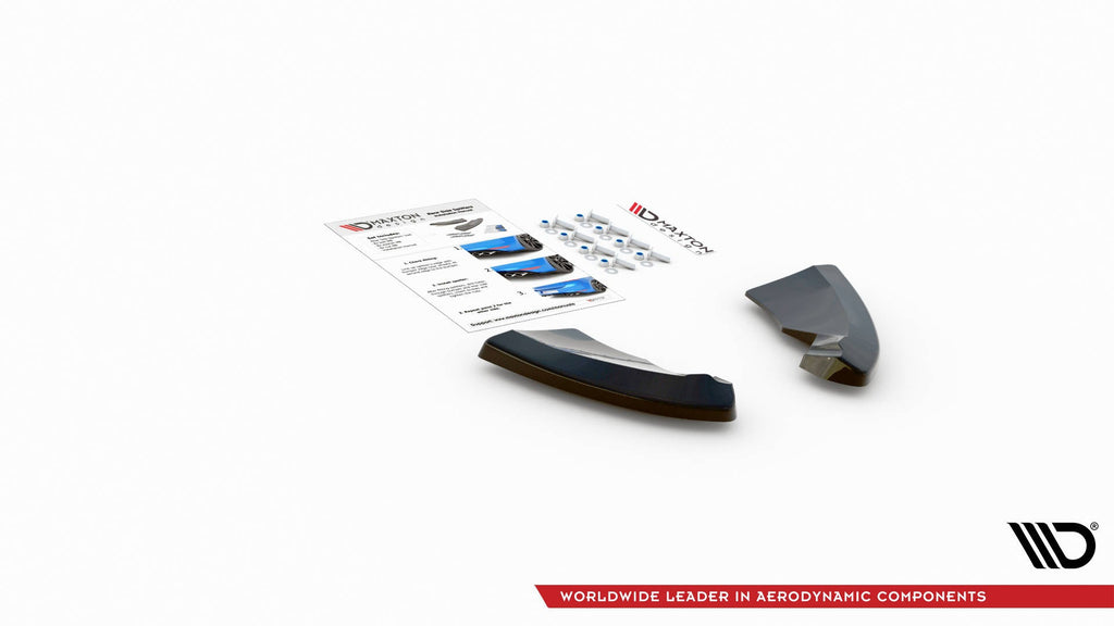 Maxton Design Splitters laterales traseros V.1 para Opel Astra GTC OPC-Line J - imagen 4