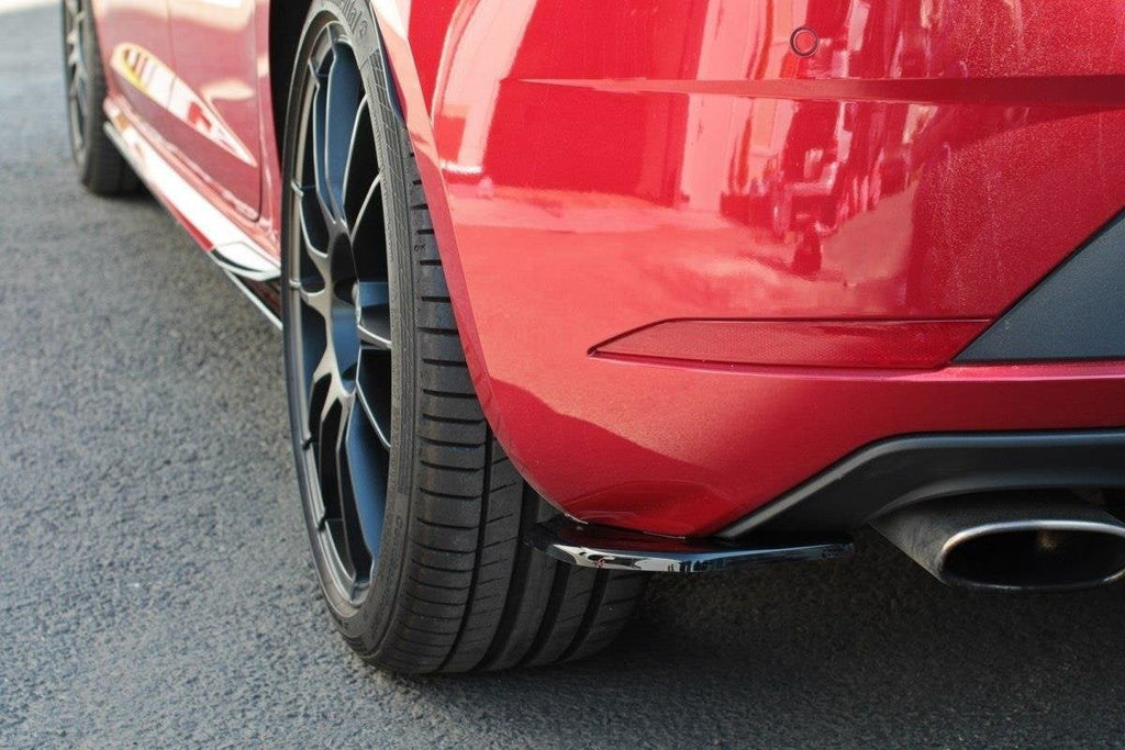 Maxton Design Splitters laterales traseros V.1 para Seat Leon Cupra Mk3 Facelift Hatchback - imagen 1
