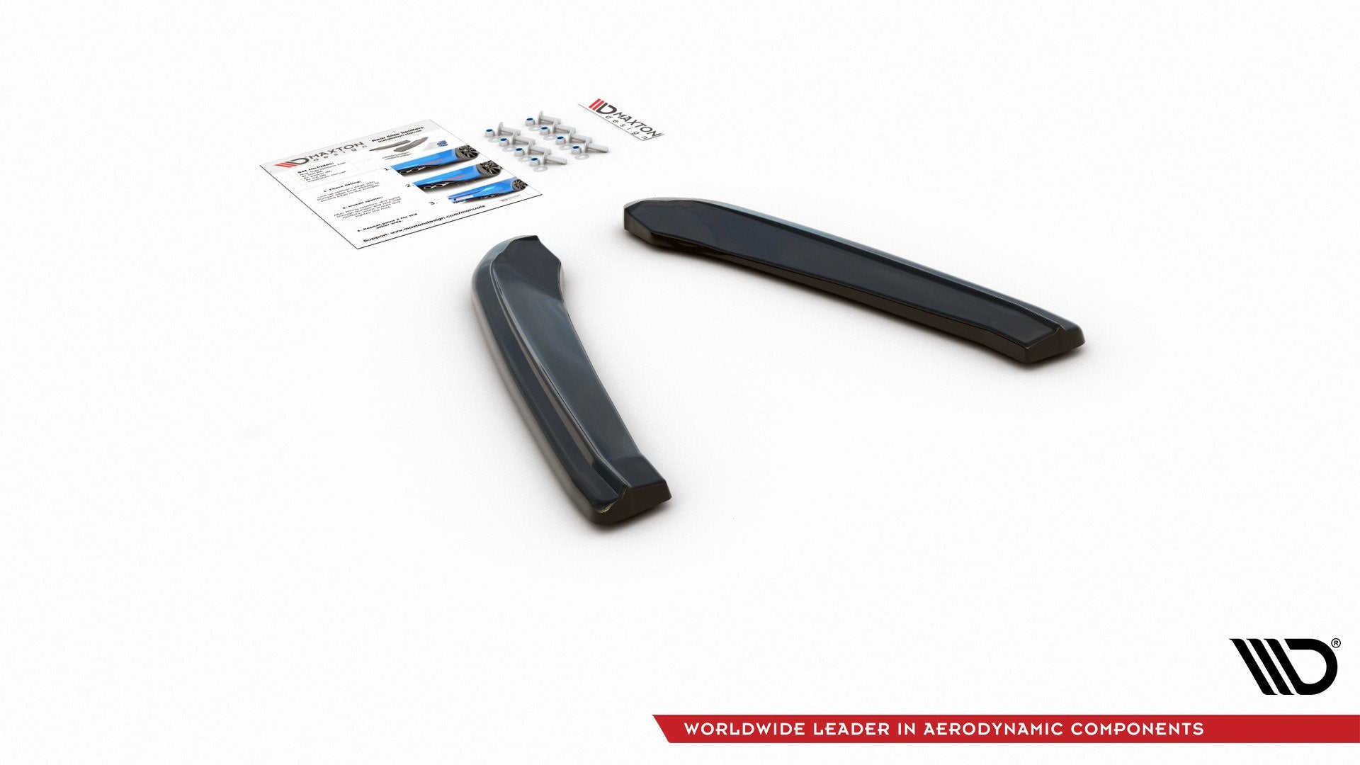 Maxton Design Splitters laterales traseros V.1 para Seat Leon Cupra Mk3 Facelift Sportstourer - imagen 5