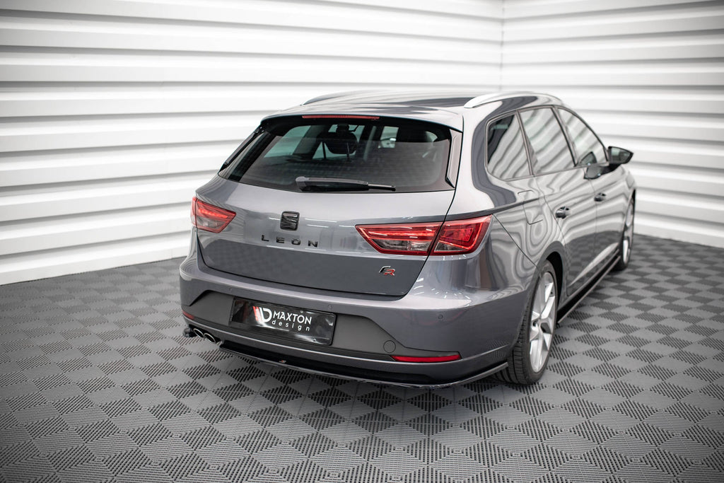 Maxton Design Splitters laterales traseros V.1 para Seat Leon FR Sportstourer Mk3 - imagen 1