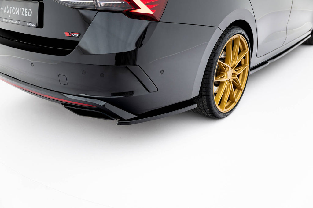 Maxton Design Splitters laterales traseros V.1 para Skoda Octavia RS Liftback / Combi Mk4 Facelift - imagen 2