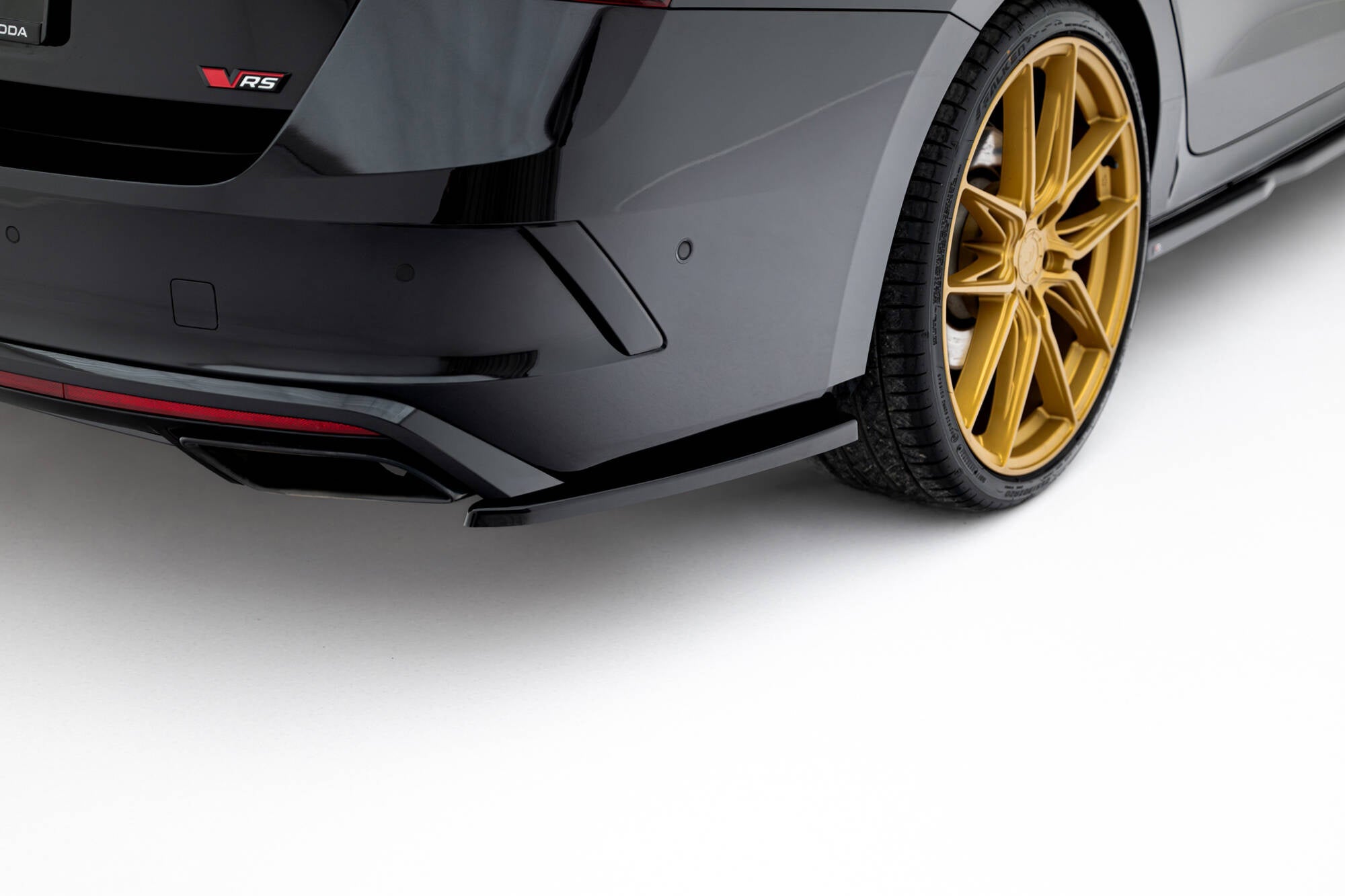 Maxton Design Splitters laterales traseros V.1 para Skoda Octavia RS Liftback / Combi Mk4 Facelift - imagen 3