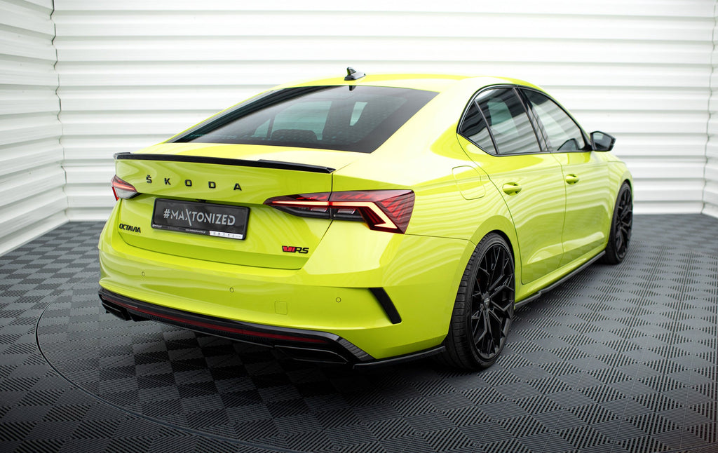 Maxton Design Splitters laterales traseros V.1 para Skoda Octavia RS Mk4 - imagen 2