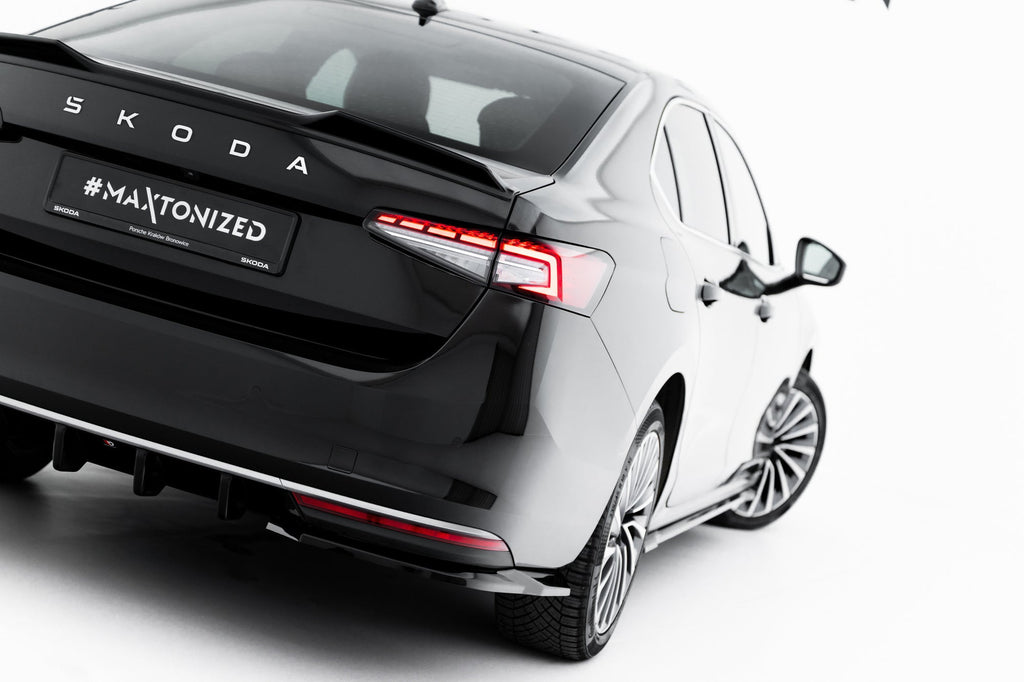 Maxton Design Splitters laterales traseros V.1 para Skoda Superb Mk4 - imagen 1