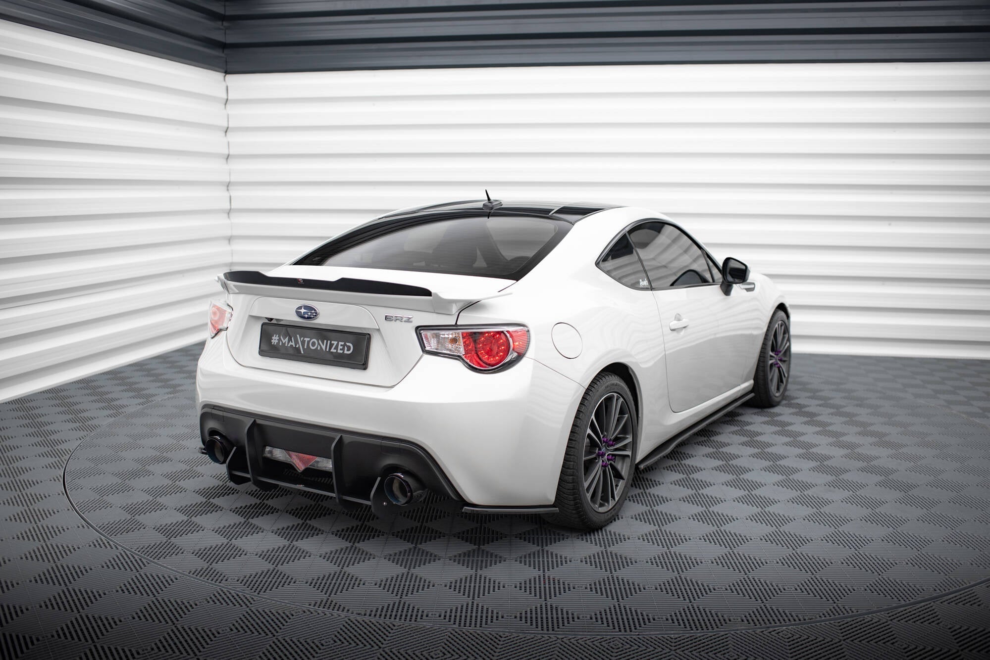 Maxton Design Splitters laterales traseros V.1 para Subaru BRZ Mk1 / Mk1 Facelift - imagen 2