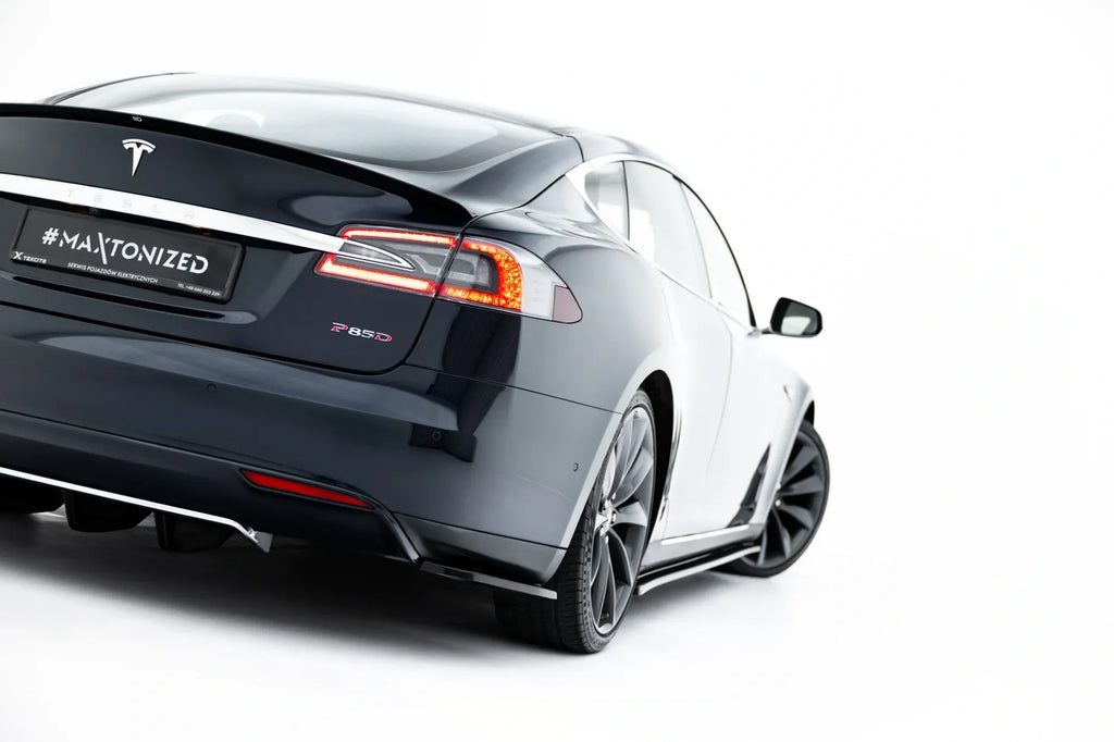 Maxton Design Splitters laterales traseros V.1 para Tesla Model S Mk1 - imagen 1