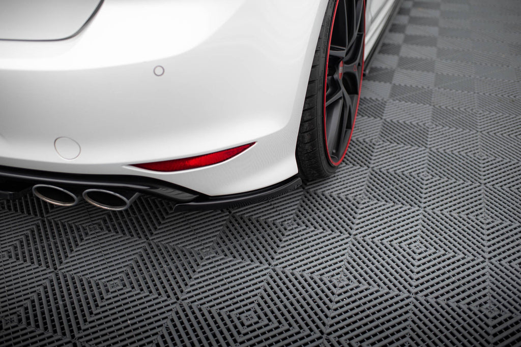 Maxton Design Splitters laterales traseros V.1 para Volkswagen Golf Mk7 R / R-Line - imagen 1