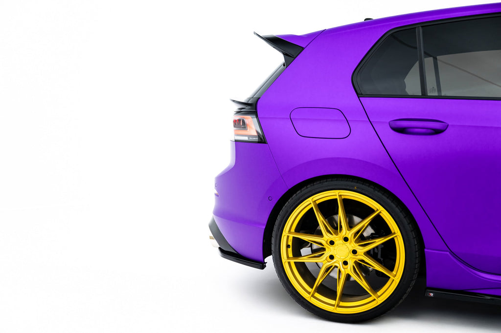 Maxton Design Splitters laterales traseros V.1 para Volkswagen Golf R Hatchback Mk8 Facelift - imagen 3