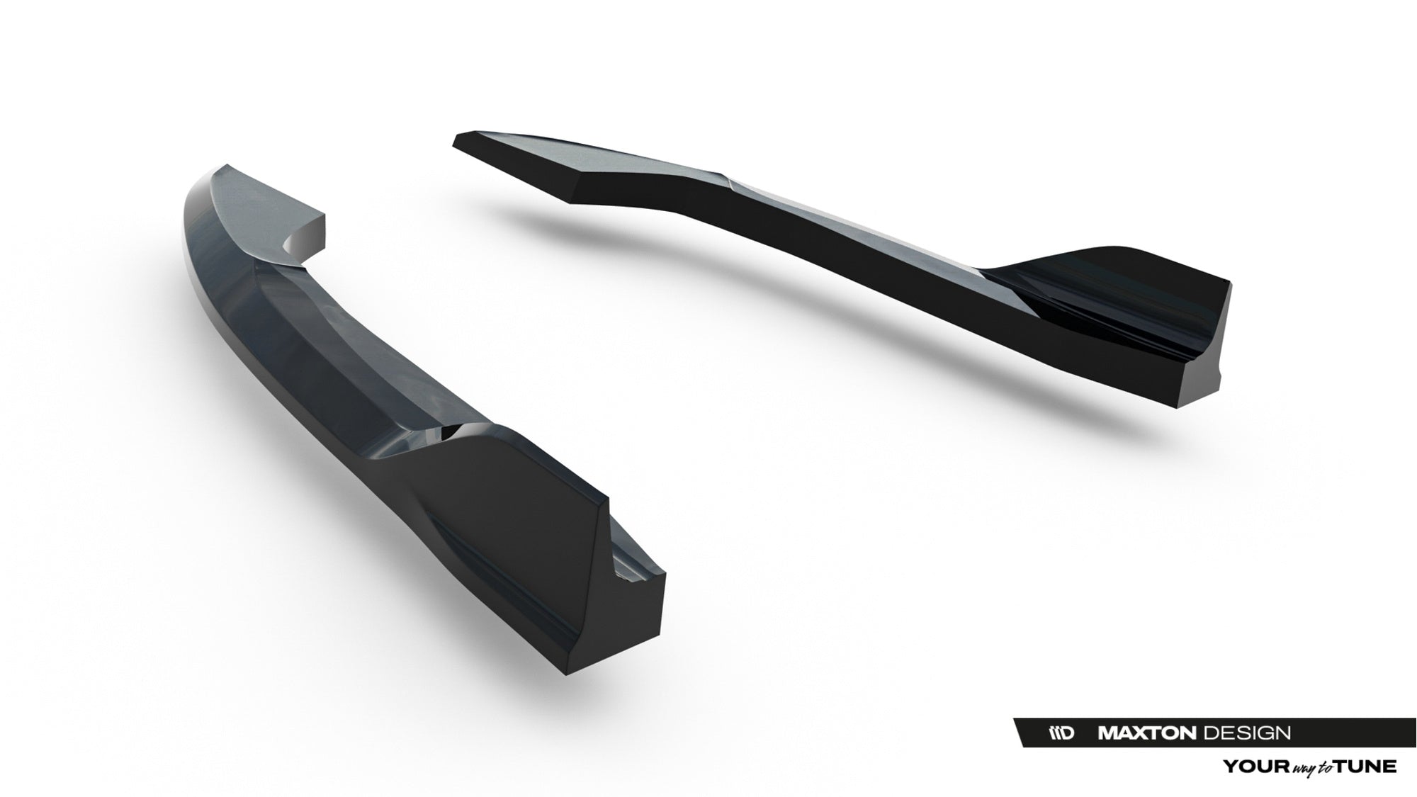 Maxton Design Splitters laterales traseros V.1 para Volkswagen Golf R Variant Mk8 / Mk8 Facelift - imagen 6