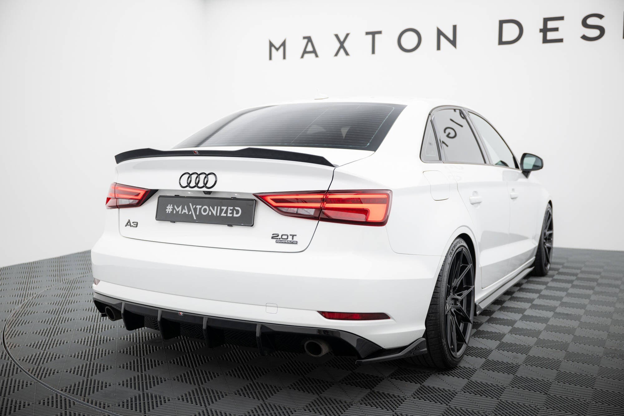 Maxton Design Splitters laterales traseros V.2 para Audi A3 Sedan 8V Facelift - imagen 2