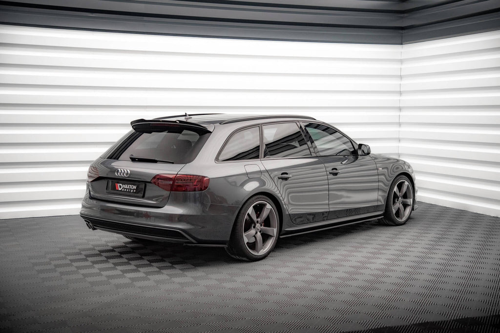 Maxton Design Splitters laterales traseros V.2 para Audi A4 S-Line Avant B8 Facelift - imagen 2