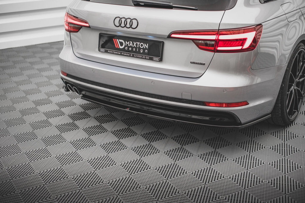Maxton Design Splitters laterales traseros V.2 para Audi A4 S-Line B9 - imagen 1