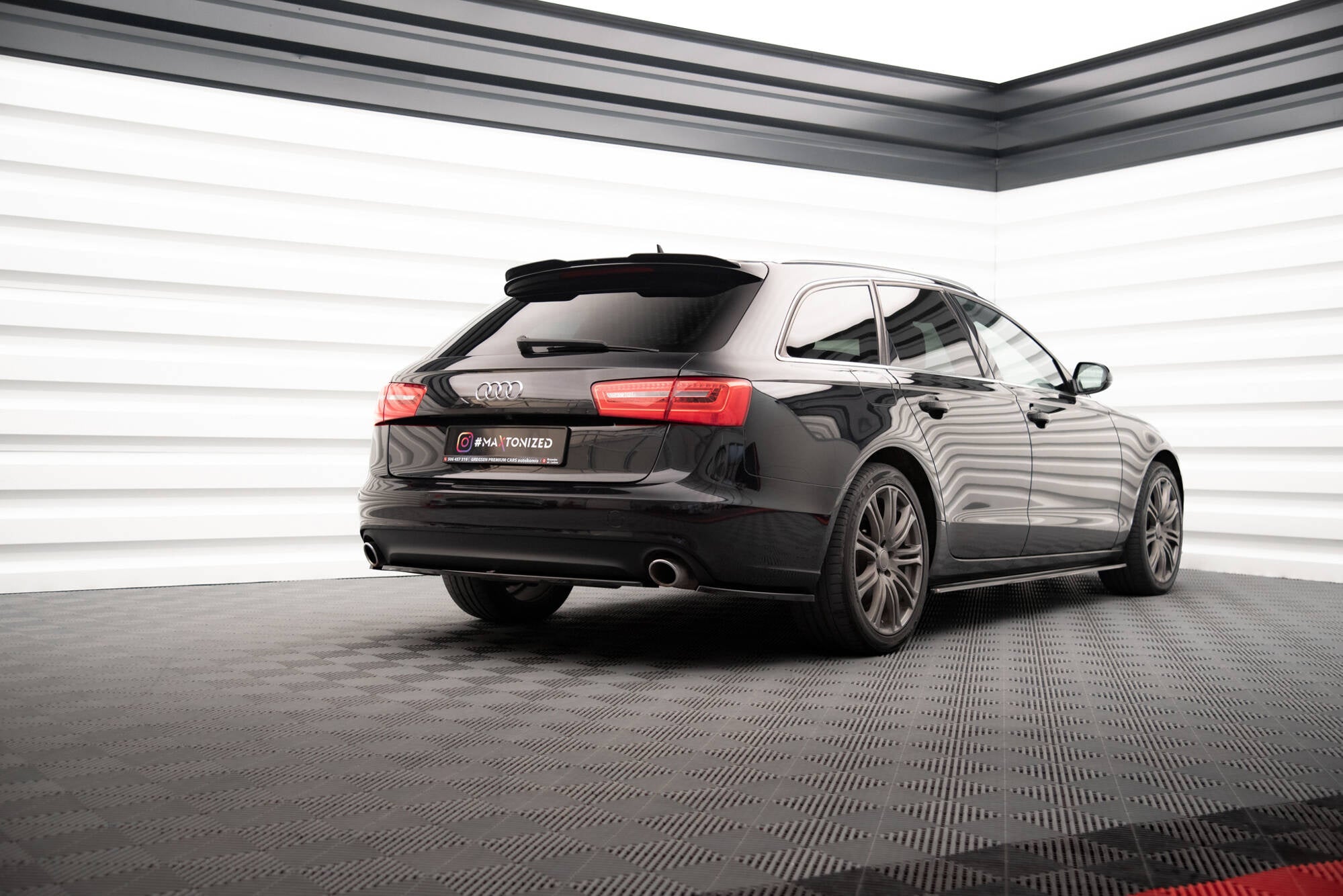 Maxton Design Splitters laterales traseros V.2 para Audi A6 Avant / Sedan C7 - imagen 2