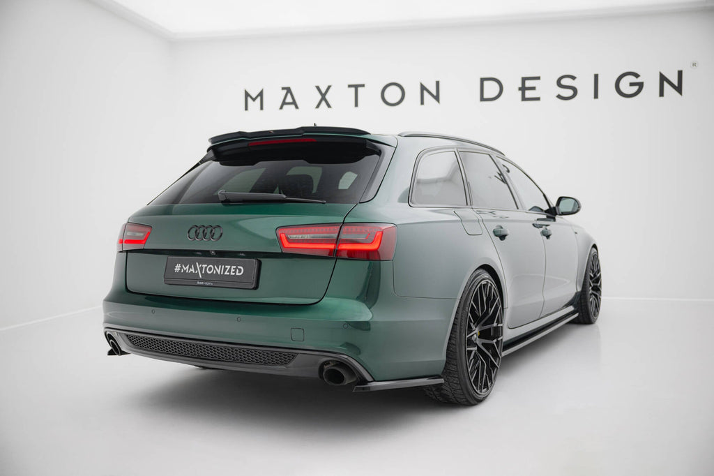 Maxton Design Splitters laterales traseros V.2 para Audi A6 S-line Avant C7 - imagen 2