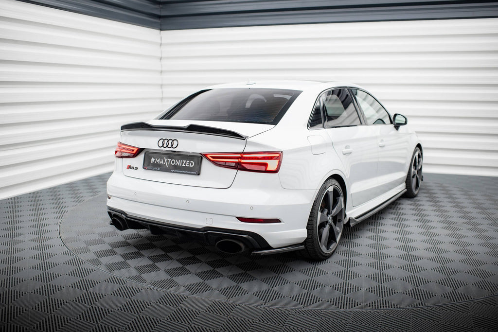 Maxton Design Splitters laterales traseros V.2 para Audi RS3 Sedan 8V Facelift - imagen 2