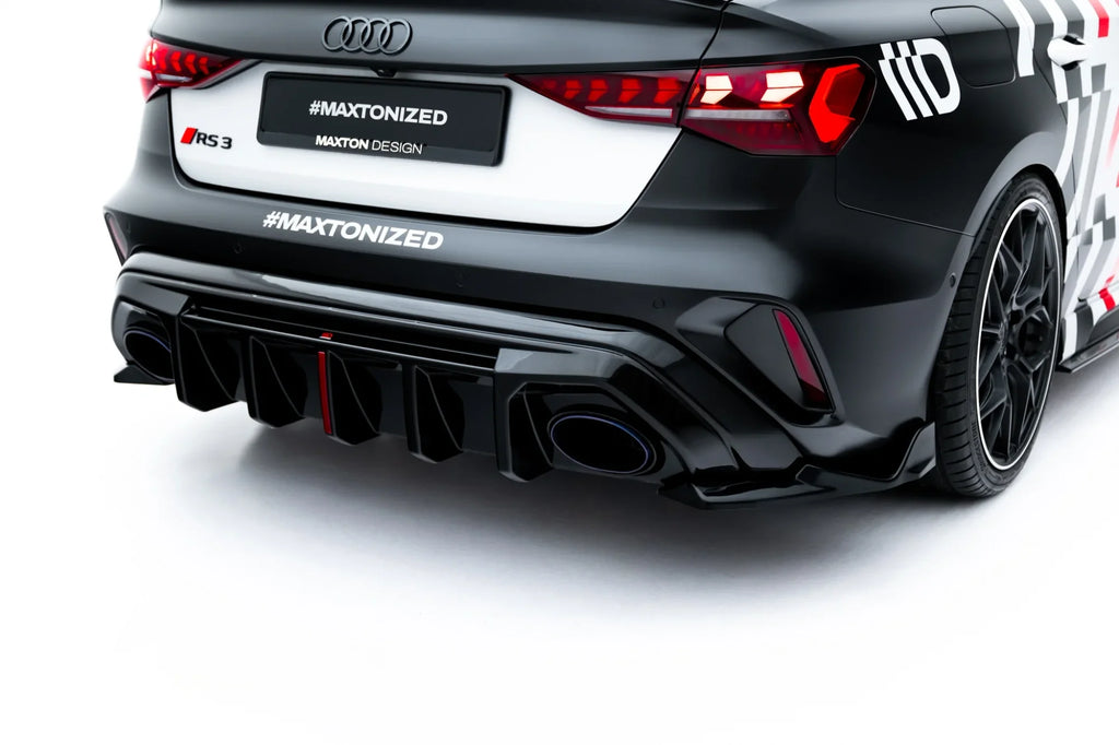 Maxton Design Splitters laterales traseros V.2 para Audi RS3 Sedan 8Y Facelift - imagen 2