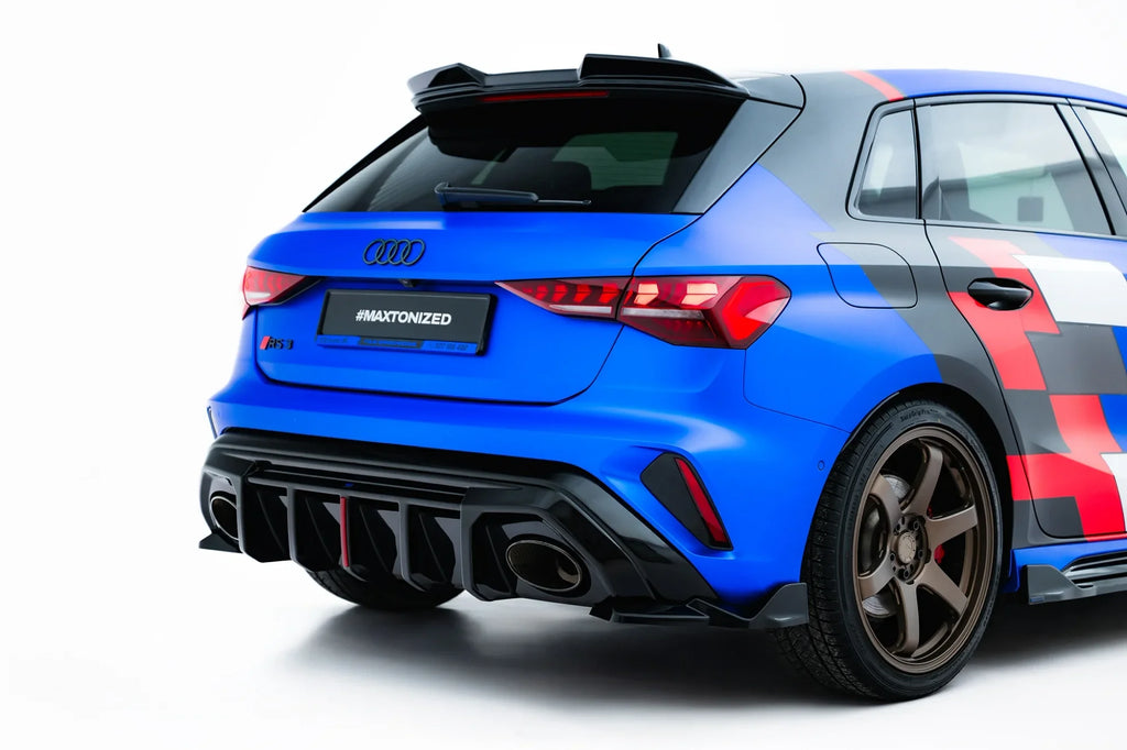Maxton Design Splitters laterales traseros V.2 para Audi RS3 Sportback 8Y Facelift - imagen 4