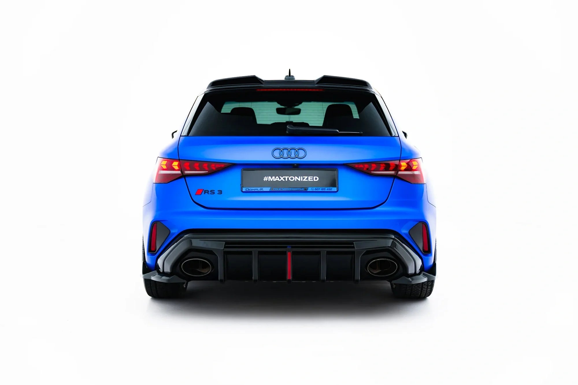 Maxton Design Splitters laterales traseros V.2 para Audi RS3 Sportback 8Y Facelift - imagen 3