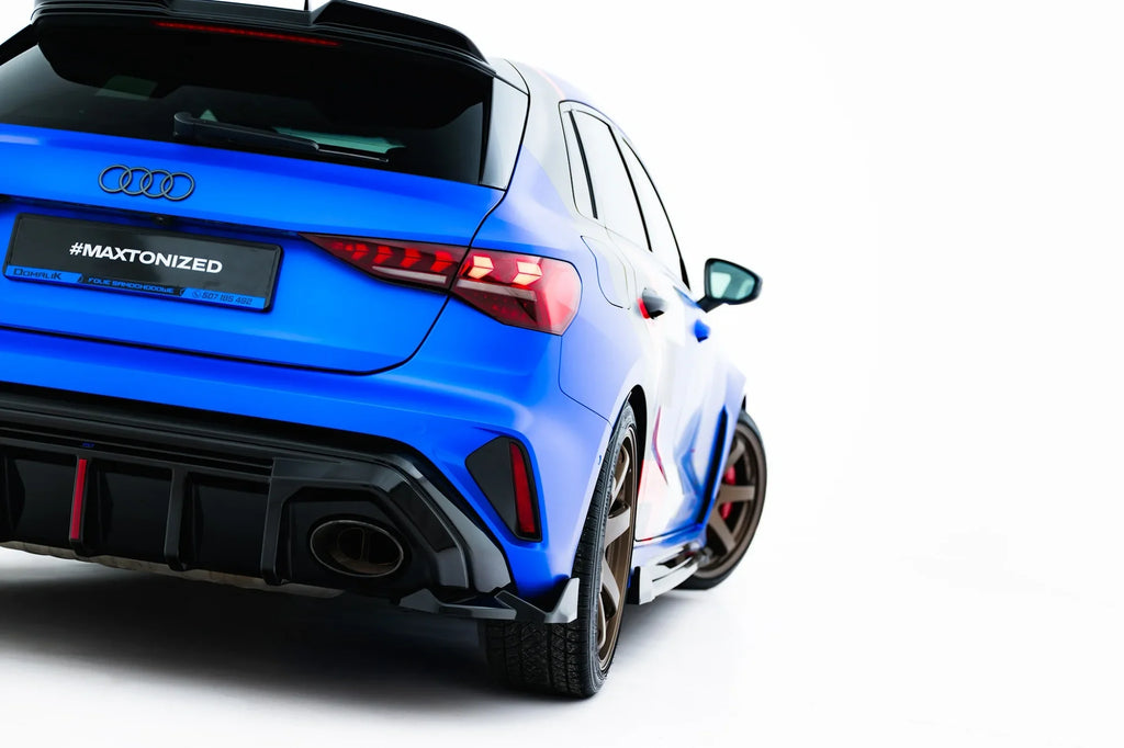 Maxton Design Splitters laterales traseros V.2 para Audi RS3 Sportback 8Y Facelift - imagen 1
