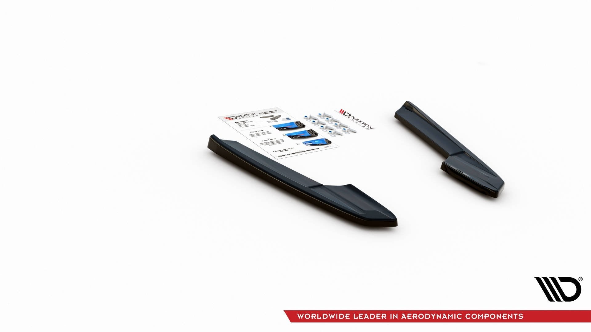 Maxton Design Splitters laterales traseros V.2 para Audi RS7 C8 - imagen 3