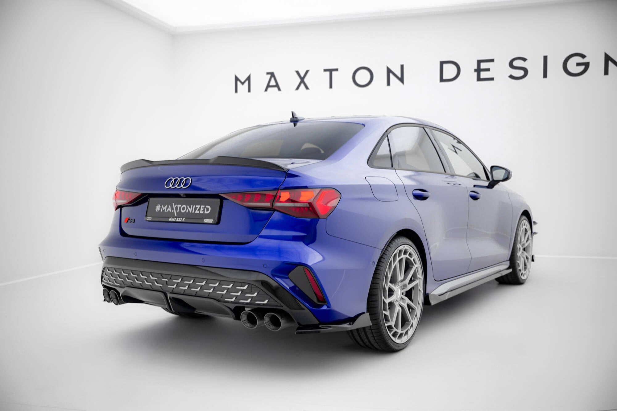 Maxton Design Splitters laterales traseros V.2 para Audi S3 Sedan 8Y Facelift - imagen 3