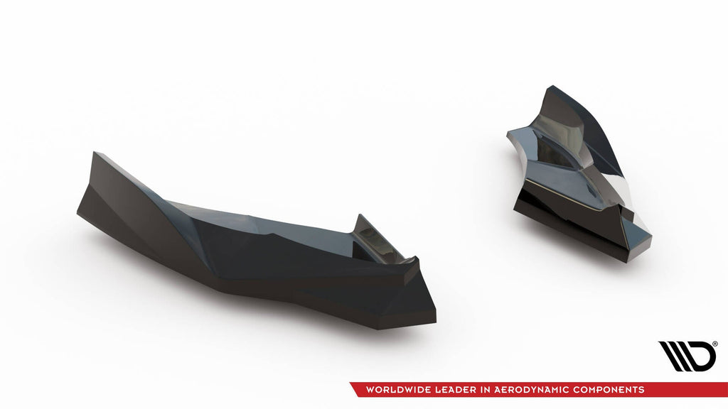 Maxton Design Splitters laterales traseros V.2 para Audi S3 Sportback 8Y Facelift - imagen 4