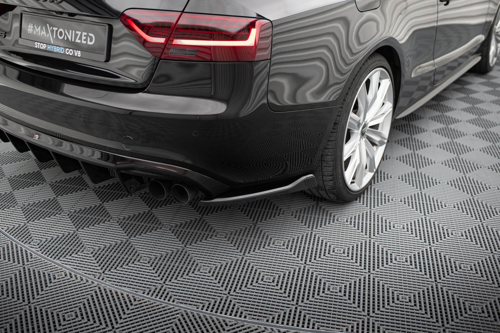 Maxton Design Splitters laterales traseros V.2 para Audi S5 / A5 S-Line Coupe / Cabriolet 8T - imagen 1