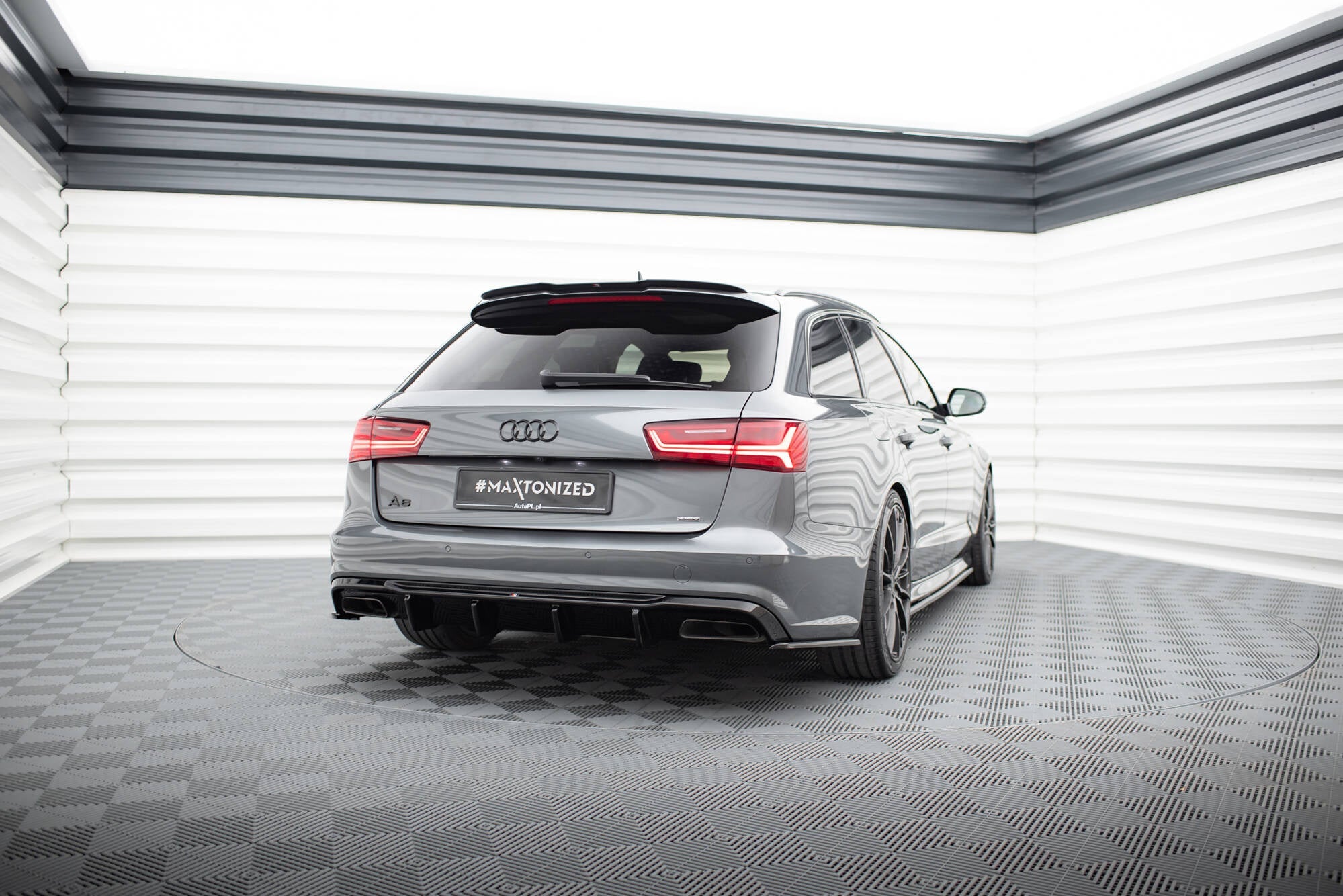 Maxton Design Splitters laterales traseros V.2 para Audi S6 / A6 S-Line / A6 C7 Facelift - imagen 2